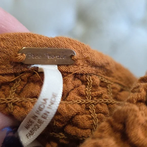 Free People Pumpkin Maxi Dress Boho - Picture 5 of 10